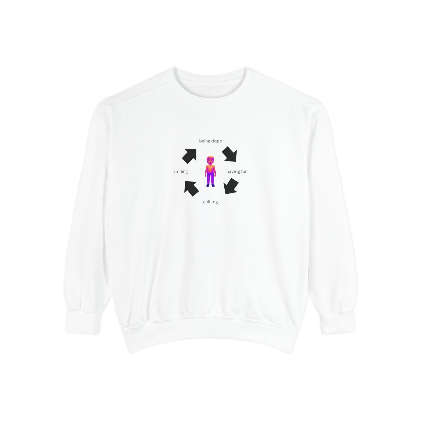 Unisex Garment-Dyed Sweatshirt